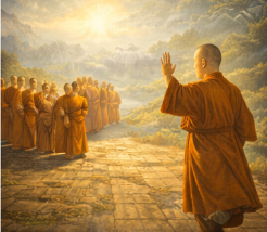 佛制之中，出家是一條對等的清淨承諾